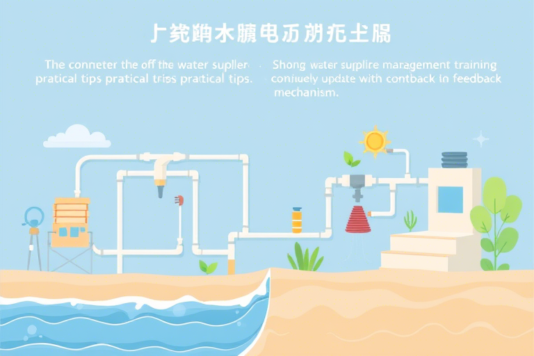如何制作高质量的供水工程管理培训资料？