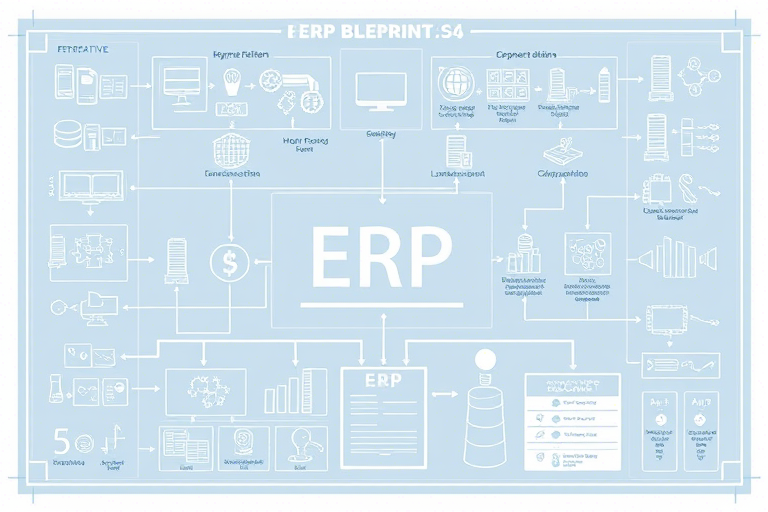 ERP蓝图如何制定？企业应该如何规划和实施ERP蓝图？