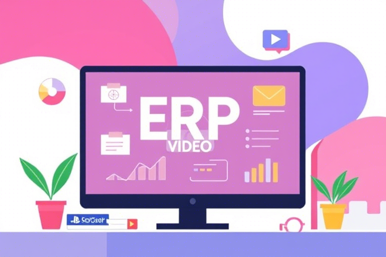 ERP软件视频教程如何制作才能更高效和实用