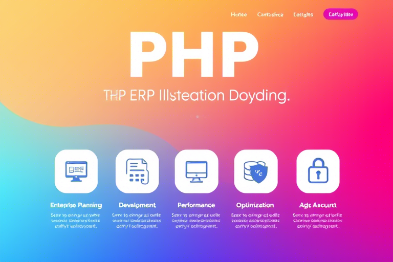 PHP ERP系统如何构建与优化以提升企业运营效率