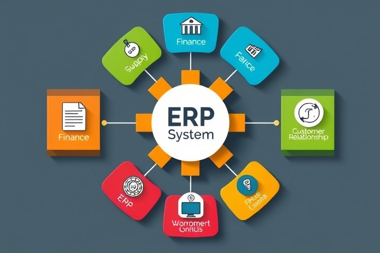 ERP构成：企业资源计划系统的核心模块与功能解析
