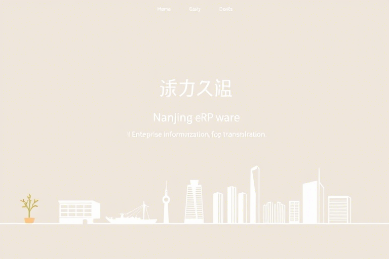 南京ERP软件公司排行:如何选择最适合本地企业的解决方案?