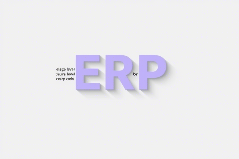 ERP 源代码：如何构建企业级系统的核心逻辑与架构设计？