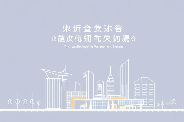 银川工程管理系统开发:如何构建高效、智能的项目管理平台?