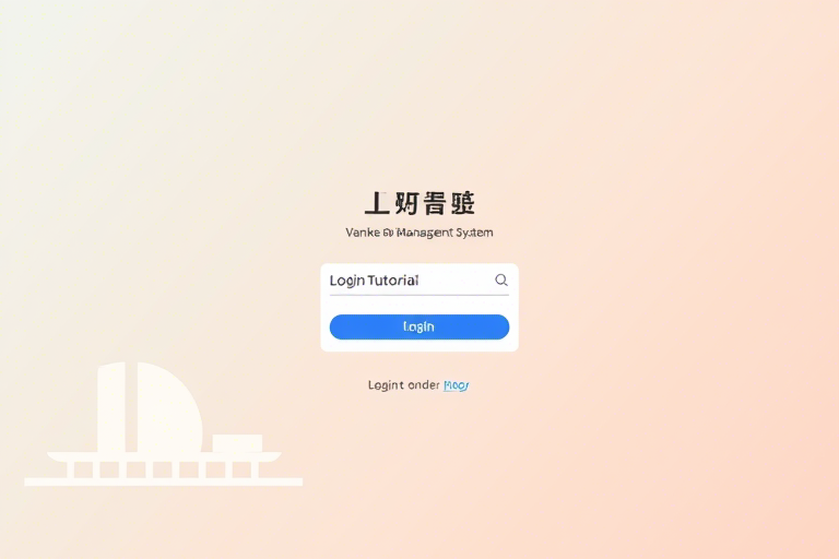 万科的工程管理系统登录方法详解：如何高效进入并使用系统？