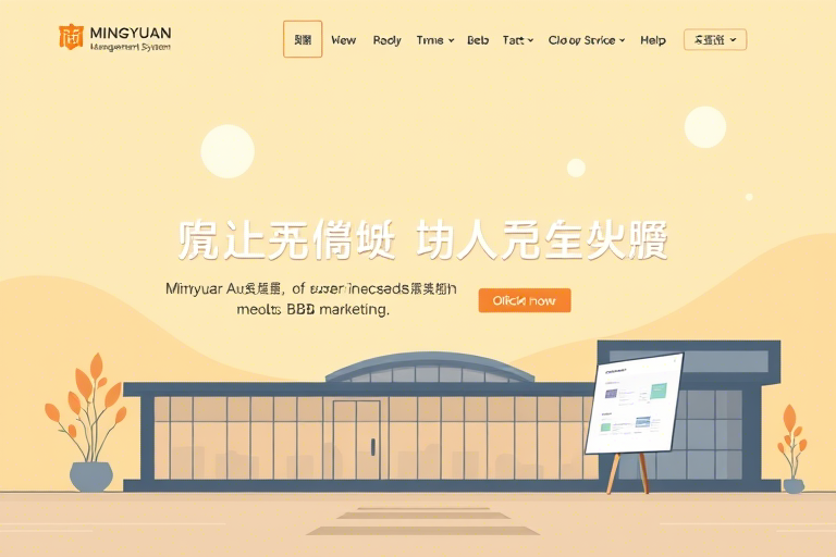 明源工程管理系统官网首页如何设计才能提升用户体验和转化率