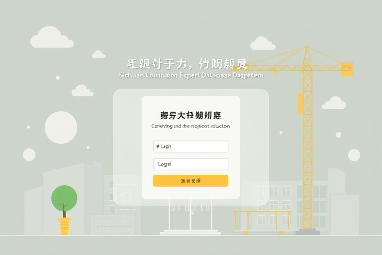 四川建设工程专家库管理系统登入指南：如何快速注册并登录使用