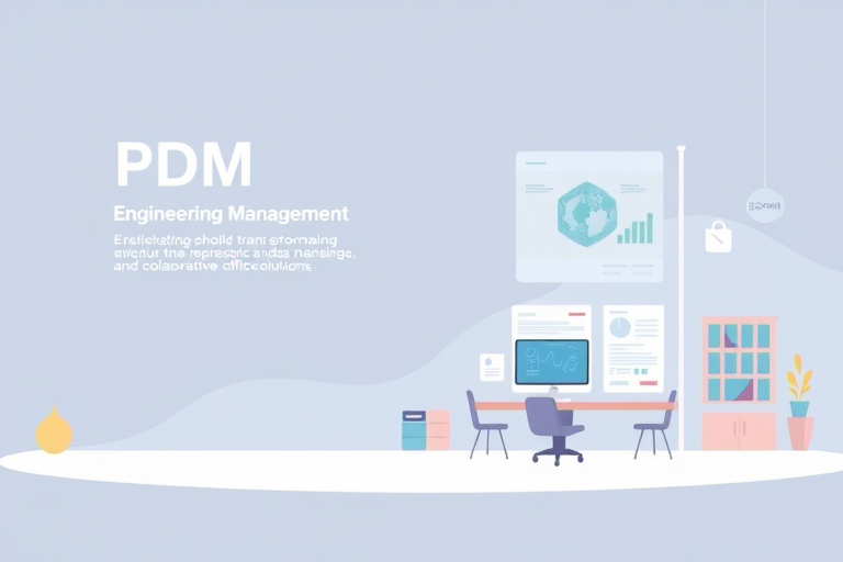 PDM工程管理系统如何助力企业实现研发数字化转型与高效协同