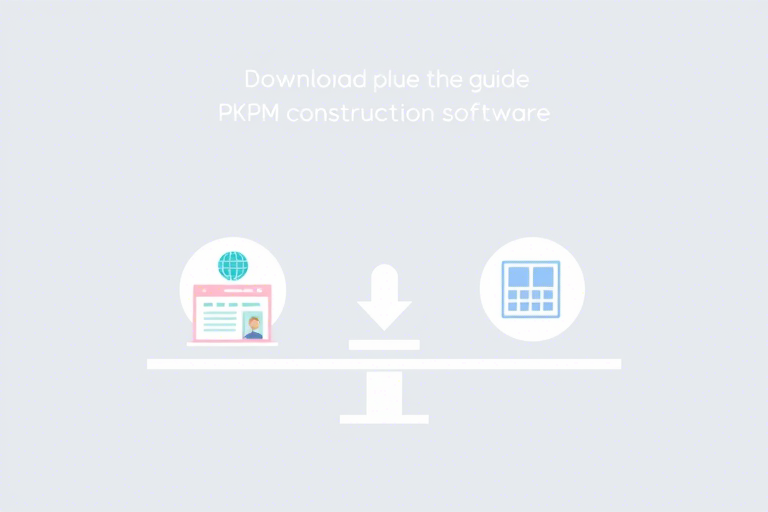 PKPM施工软件下载完整指南：如何安全获取并安装专业建筑施工分析工具