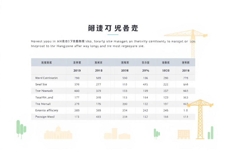 杭州施工管理软件报价表怎么制定才合理？全面解析费用构成与选型策略