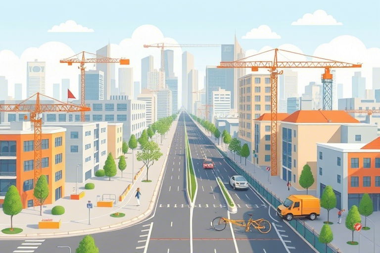 软件园路施工如何平衡效率与居民生活？城市道路改造的智慧之道是什么？