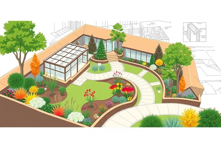 花坛施工图纸设计软件如何高效完成园林景观工程的精准绘图与施工管理
