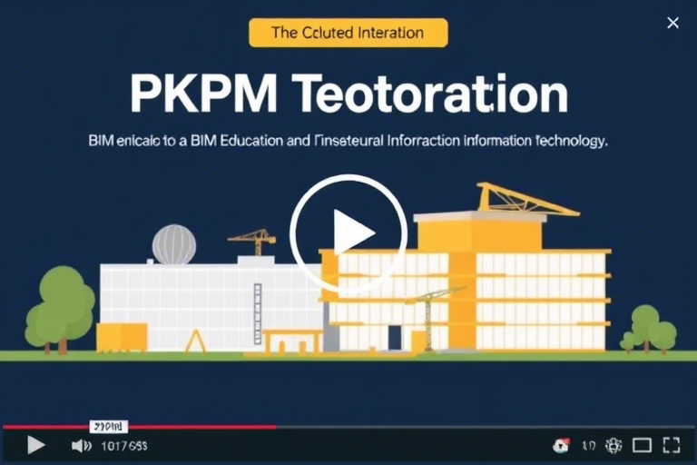 如何制作高质量的PKPM施工软件计算教程视频？新手也能轻松上手！