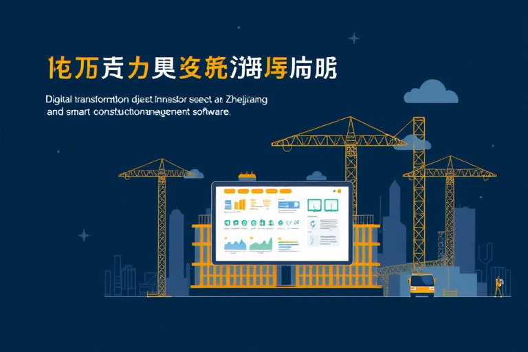 浙江建材施工管理软件怎么做？如何实现高效项目管控与数字化转型？
