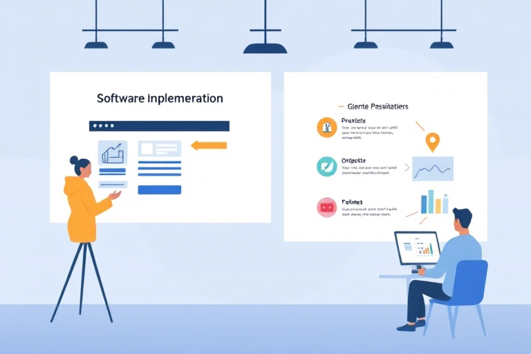如何制作一份出色的软件实施工作心得PPT？关键技巧与实用模板分享