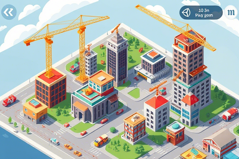 仿真施工游戏手机版软件怎么做？如何打造沉浸式建筑模拟体验？