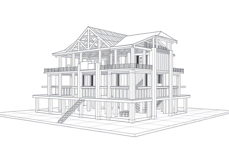 作图软件BIM施工图如何高效完成？从建模到出图全流程解析