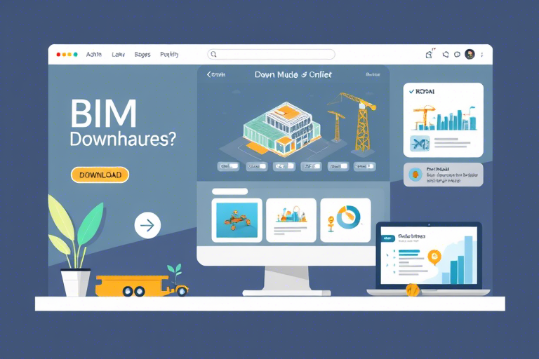 施工选择BIM什么软件下载？主流工具对比与实用指南