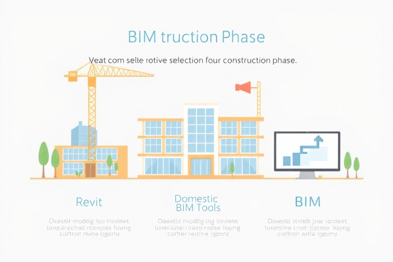 做施工用什么BIM软件？如何选择最适合的施工阶段BIM工具？