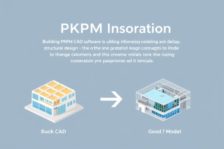 PKPM施工软件怎么导入CAD？详细操作步骤与常见问题解析