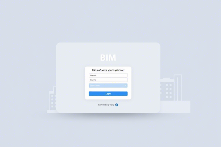 BIM施工现场布置软件登录步骤详解：如何快速完成账号注册与系统接入