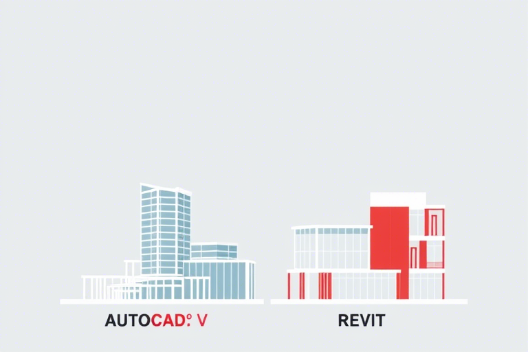 施工图各种软件的区别：BIM、CAD、Revit、AutoCAD等如何选择？