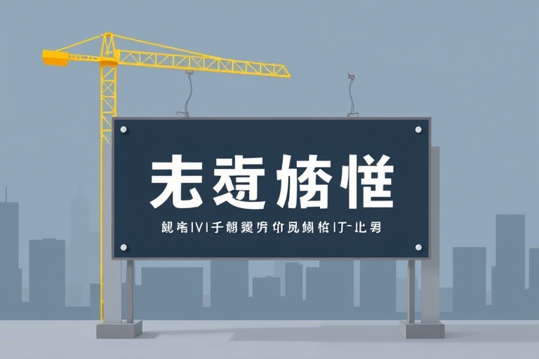 吉林施工标识牌制作软件如何高效实现专业设计与合规应用