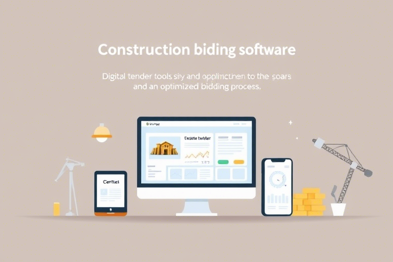 做施工投标需要什么软件？这些工具能帮你高效完成投标工作