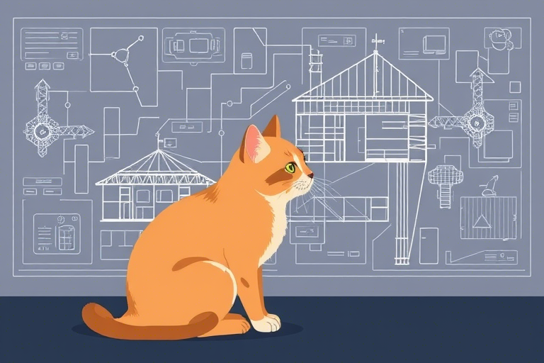 猫咪看机械施工图纸软件：如何让猫也能读懂复杂的工程图？