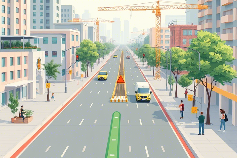 软件园中路道路施工如何科学规划与高效执行？
