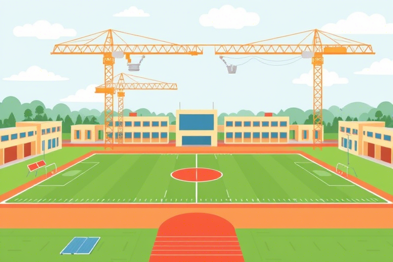 学校足球场施工步骤软件如何设计与实现？