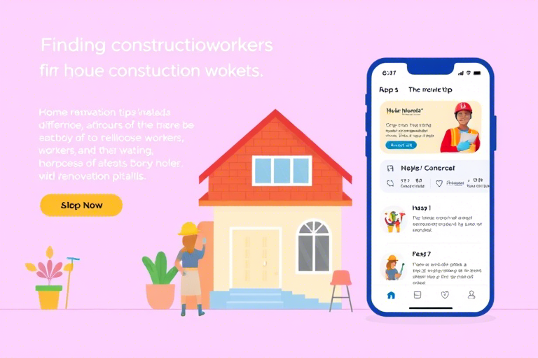 找施工师傅用什么软件app？这些平台让你轻松找到靠谱装修工人