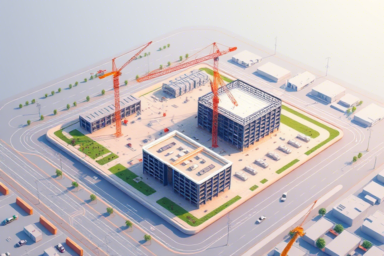建筑施工鸟瞰图制作软件怎么做？高效建模与渲染技巧全解析