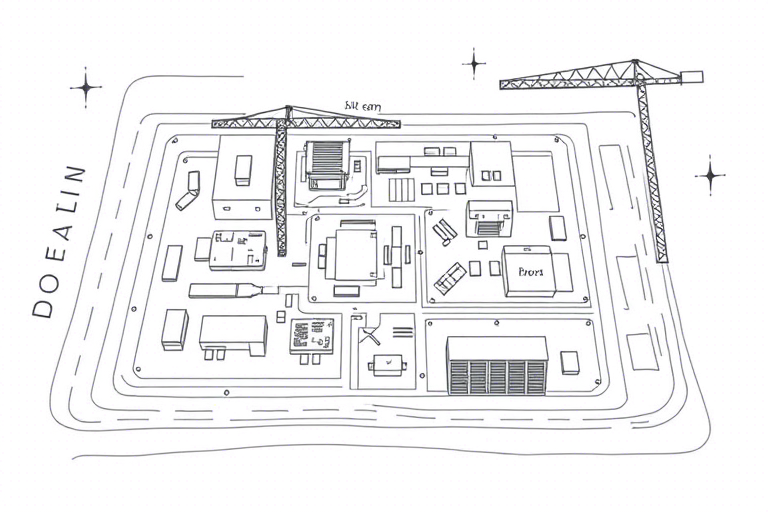 施工平面图手画图软件怎么做？如何高效绘制建筑工地布局图？