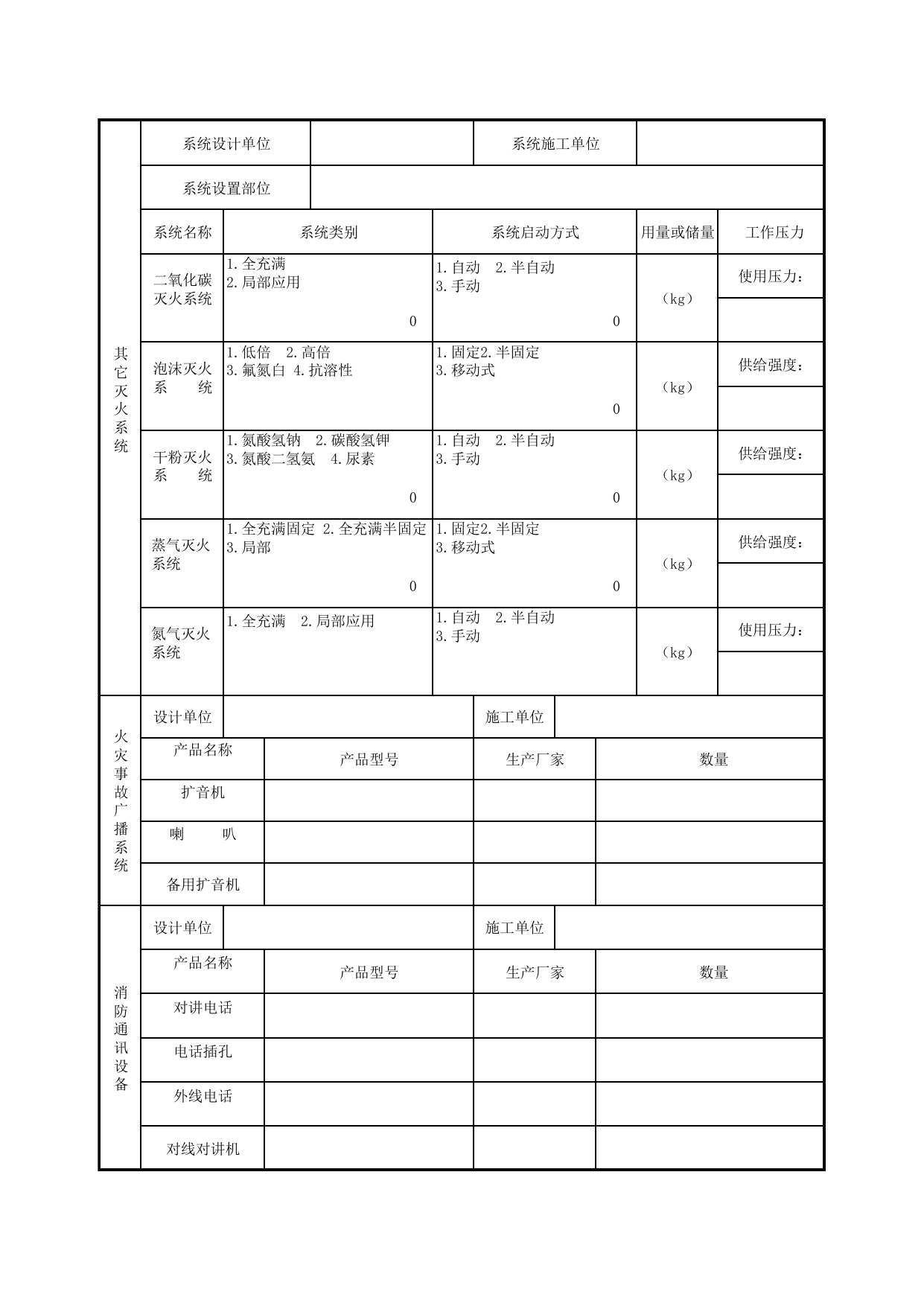JG附二_系统竣工表_JG07智能建筑_JG检验批质量验收记录_(建工集团企业版)施工质量验收记录_北京建筑资料库DB11-T695-2009 第 3 页