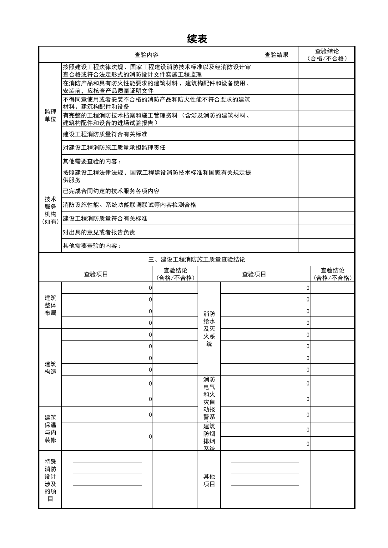 建设工程消防施工质量查验报告_消防工程施工质量查验资料_北京市建筑工程资料管理规程 DB11∕T695-2025 第 3 页