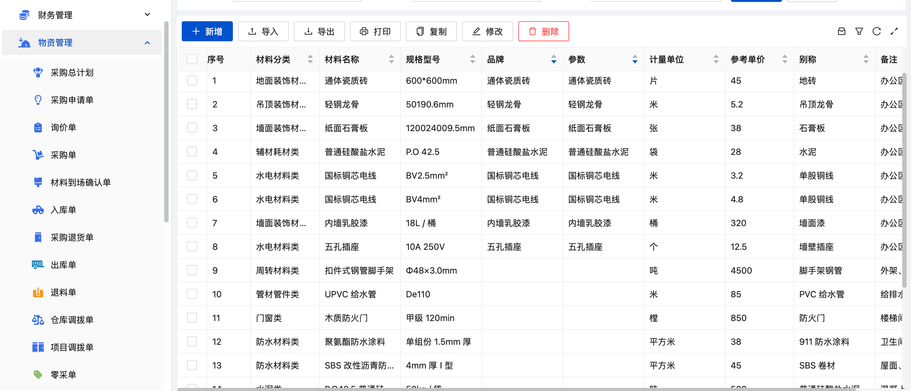 弱电工程设备和材料种类繁多,日常怎么管理?